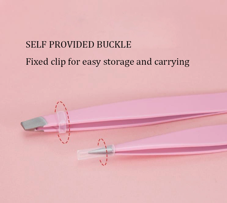 Professional Eyebrow Tweezers Hair Stainless Steel Tweezers Eyebrow with Painting for Personal Care Beauty Make up Tools