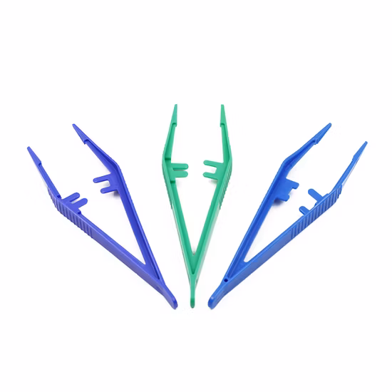 최고의 수술용 플라스틱 의료용 엄지 핀셋 포셉