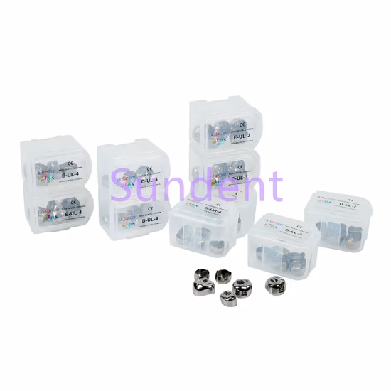 고품질 치과 기본 어금니 크라운 스테인레스 스틸 키즈 크라운